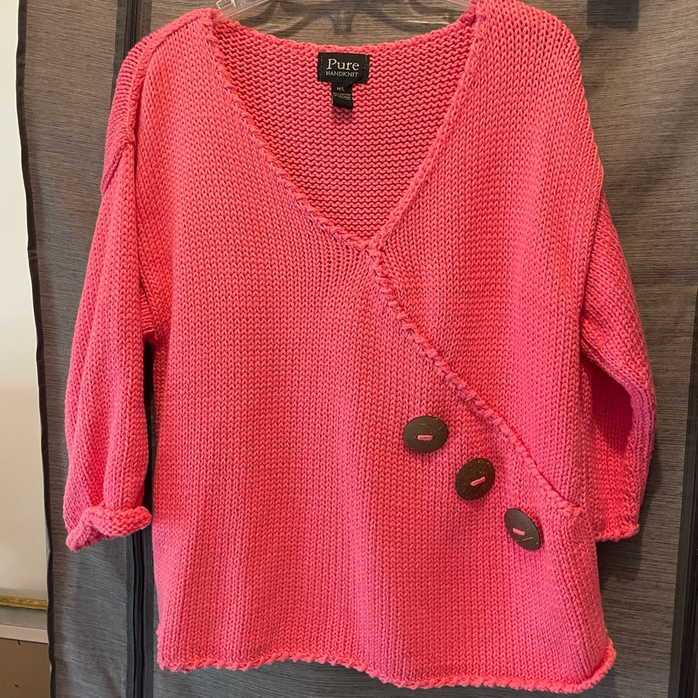 Hand knit Sweater